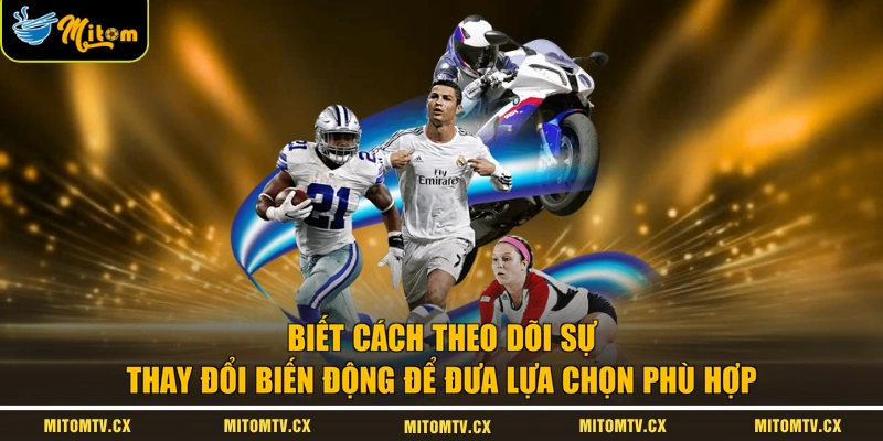 Biết cách theo dõi sự thay đổi biến động để đưa lựa chọn phù hợp