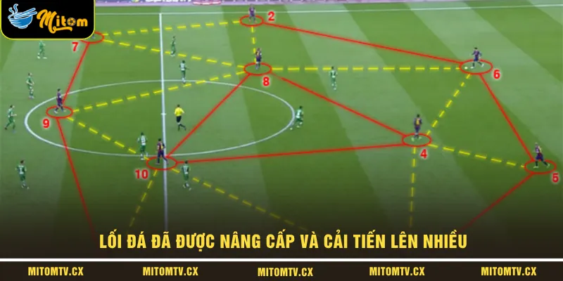 Lối đá đã được nâng cấp và cải tiến lên nhiều