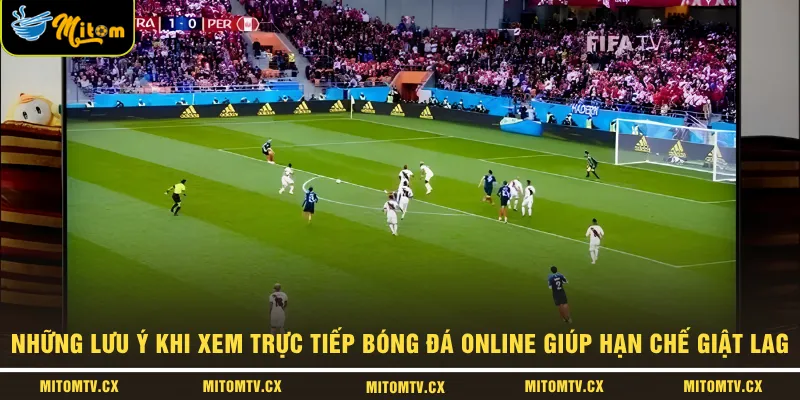 Những lưu ý khi xem trực tiếp bóng đá online giúp hạn chế giật lag